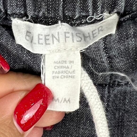 Eileen Fisher gray pull on tencel pants womens size medium - Picture 7 of 8